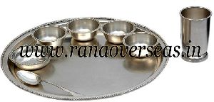 SERVING PLATES AND THALI SETS