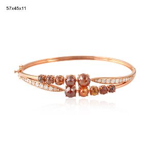 designer gold bangle