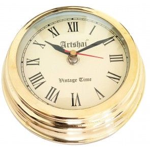 Brass Wall Clock