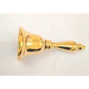 Golden brass bell