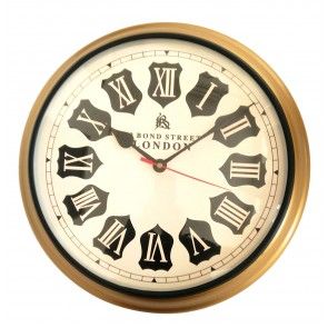 roman numbers wall clock