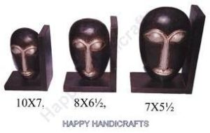 3 Wooden decorative face