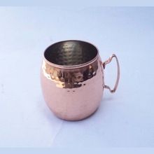 16 Oz Copper Moscow Mule Mug Hammered