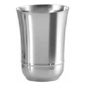 stainless steel flower designed drinking glass