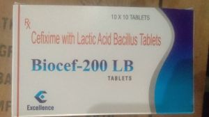 Cefixime Lactic Acid Bacillus Tablets