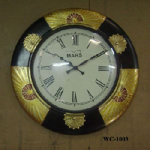 Brass art Crafted Wall Mounted Clock