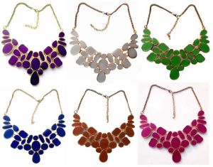 Meena Work Metal Necklaces