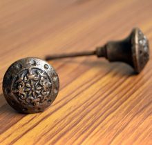 Hand Crafted Antique Cast Iron Knob