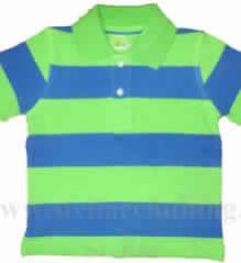 Kids Stripped Polo T-Shirt