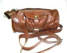 leather travel bag