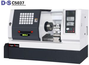 Square Hard Guide Way Flat Bed Lathe (C5037B)