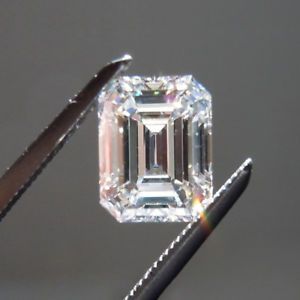 Emerald shape Lab Grown Diamond