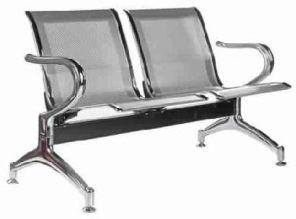 2 Seater Stainless Steel Chair