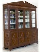 Carved Wooden Crockery Cabinet