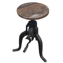 Industrial cast iron stool