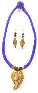 Handcrafted Designer DOKRA Necklace Tribal Jewelry