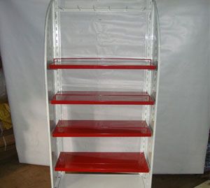 metal display racks