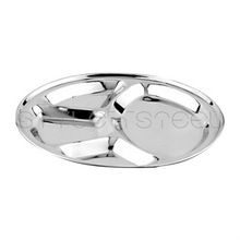 Round Mess Tray With Stainless Steel