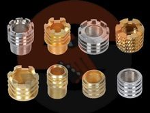 Brass Molding Inserts for PPR, CPVC, UPVC, PVC pipe fittings