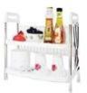 2 TIER DISH RACK DRAINER STORAGE SHELF