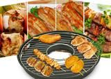 ENAMEL NON STICK EXCELLENT ENAMEL COATING BBQ GAS GRILL PAN