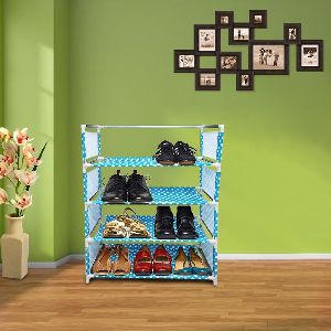 KAWACHI 5 LAYER PORTABLE FOLDING SHOE RACK