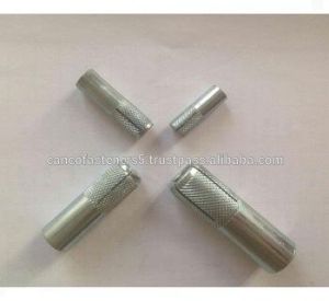 Knurled drop in anchors