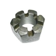 slotted hex nut