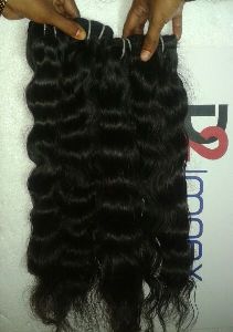 Natural Indian Human Hair Wefts