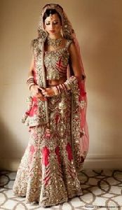 Heavy Designer Work Bridal Lehenga