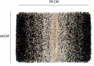 Beige Shaggy Rug