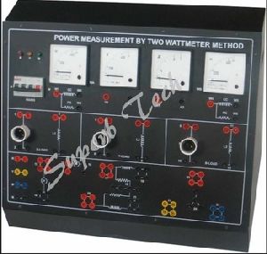 Power Measurement by Two Wattmeter Method Trainer Electrical Lab equipment