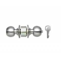 Godrej Classic Lock Keyed Stainless Steel Door Knob