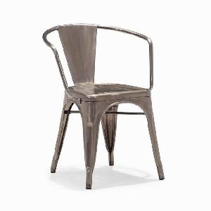 metal cello Dining Chair with arms