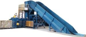 Fully Auto Tie Horizontal Paper Baler