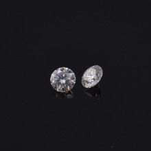 Loose White Brilliant MOISSANITE 6.50 mm, 1.0 Ct., Round shape, Excellent cut, I-J color