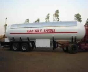 Anhydrous Ammonia Transport tanks