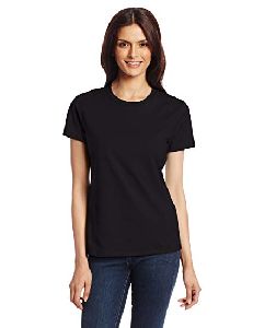 Ladies Half Sleeves Cotton T-Shirt