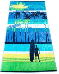 custom stripe beach towels swimming pool towel