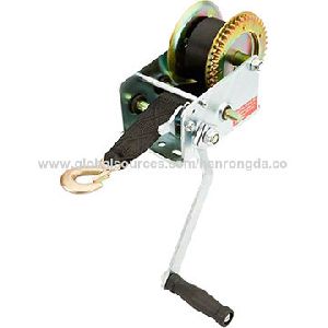 Hand Winch with Nylon or Polyester Strap