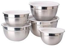 stainless steel German salad bowl