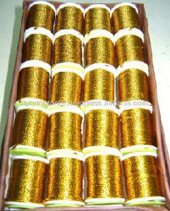 Fly Fishing Tackle Tinsel Golden Glossy Fly Tying Material