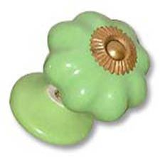 Green Coloured Door Knob