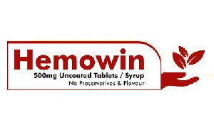 Hemowin 500 mg Sryrup
