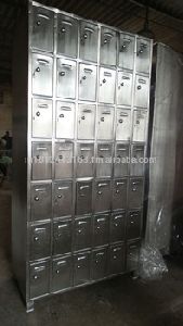 Stainless Steel Apron cum Shoe Locker