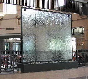 Indoor Glass Fountain
