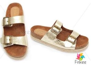 CORK FLAT SANDLES