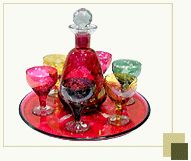 Glass Wine Set