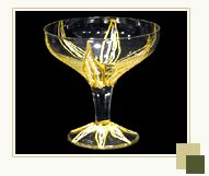 Handpainted Glass mini goblet- Aquatic Spectacle