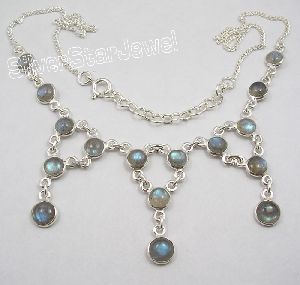 LABRADORITE LARGE HANDMADE Necklace